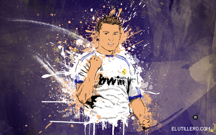 Fondo de pantalla de Cristiano Ronaldo del Real Madrid