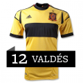 Camiseta de Victor Valdés de la Selección Española Eurocopa 2012