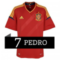 Camiseta de Pedro de la Selección Española Eurocopa 2012