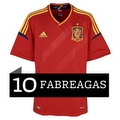 Camiseta de Fábregas de la Selección Española Eurocopa 2012