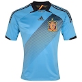 Camiseta de la Selección Española Eurocopa 2012 Segunda Equipación