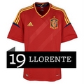Camiseta de Llorente de la Selección Española Eurocopa 2012