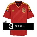 Camiseta de Xavi de la Selección Española Eurocopa 2012