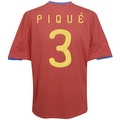 Camiseta de Piqué de la Selección Española con la Estrella