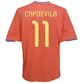 Camiseta de Capdevila de la Selección Española con la Estrella