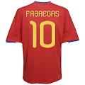 Camiseta de Cesc Fabregas de la Selección Española con la Estrella