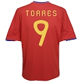 Camiseta de Torres de la Selección Española con la Estrella