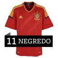Camiseta de Negredo de la Selección Española Eurocopa 2012
