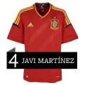 Camiseta de Javi Martinez de la Selección Española Eurocopa 2012