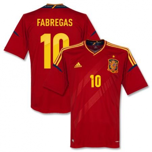 Camiseta de Fábregas de la Selección Española Eurocopa ...