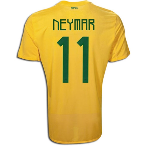 Camiseta de Neymar de la Selección de Brasil 2011/2012