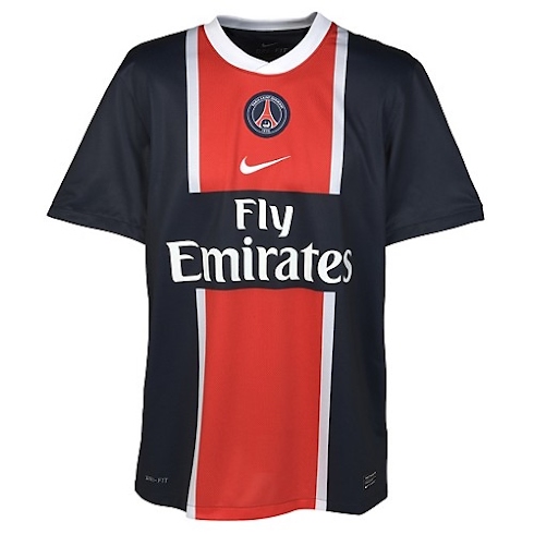 Camiseta del Paris Saint Germain 2011/2012