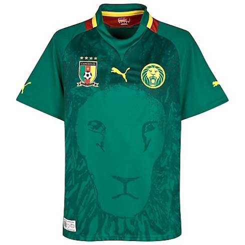 Camiseta de la selección de Camerún 2012/2013