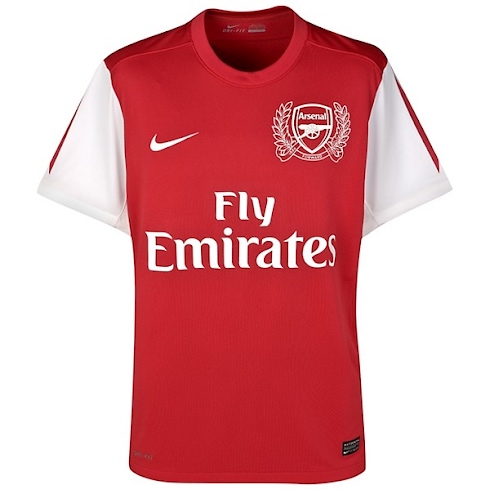Camiseta del Arsenal 2011/2012