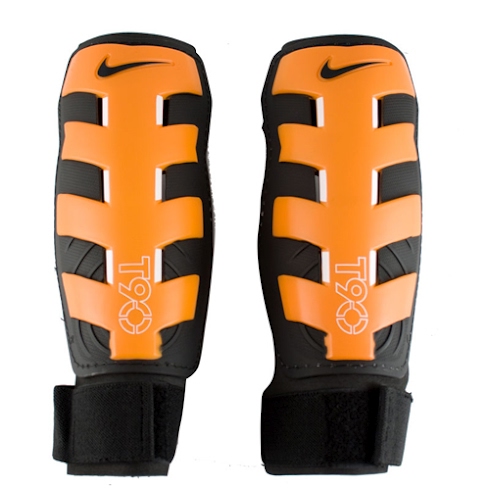 Espinilleras Nike T90 Command Naranjas