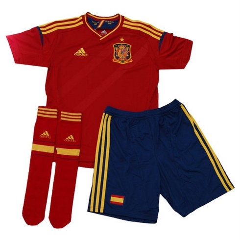 Kit de Iniesta Infantil Selección Española Eurocopa 2012