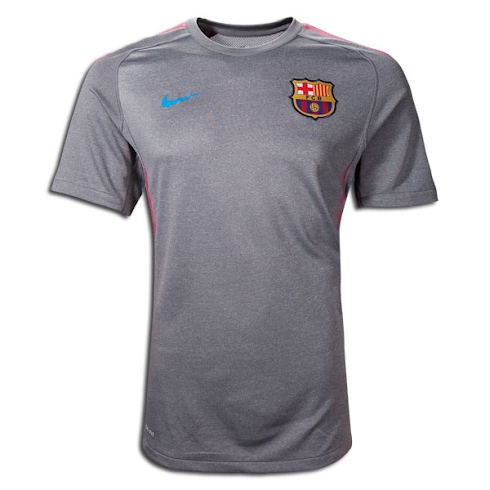 Camiseta de entrenamiento gris del F.C Barcelona Temporada 2010/2011 ...