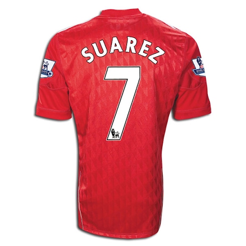 Camiseta de Luis Suárez del Liverpool temporada 2010/2011