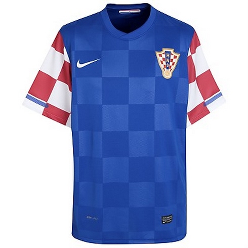 Camiseta de la selección de Croacia 2011 Segunda Equipación