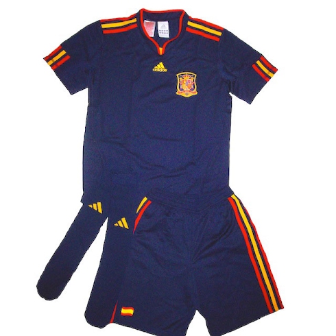 Kit Infantil Selección Española 2010/2011 Segunda Equipación - EL UTILLERO