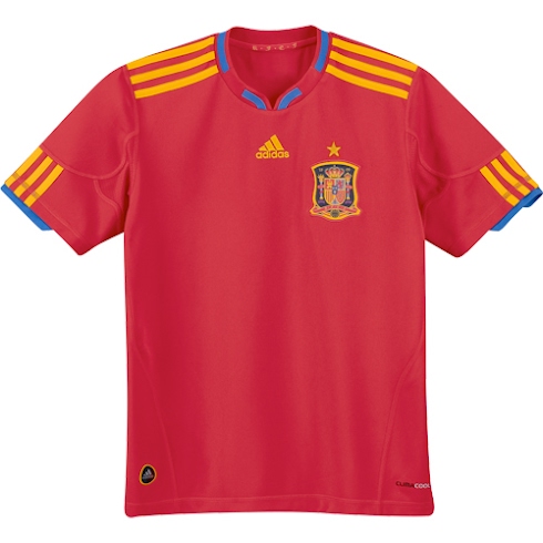 Camiseta de la Selección Española con la estrella de Campeones del Mundo