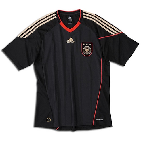 Camiseta de la Selección de Alemania Mundial Sudáfrica 2010 Segunda Equipación