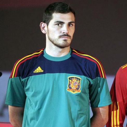 Camiseta de portero de Casillas de la Selección Española Mundial Sudáfrica 2010
