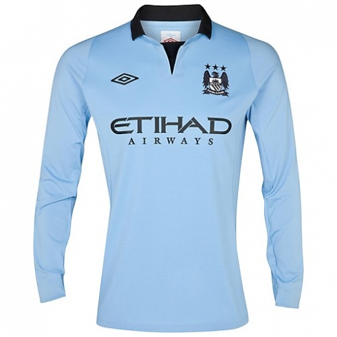 Camiseta Manga Larga Manchester City 2012/2013 - EL UTILLERO
