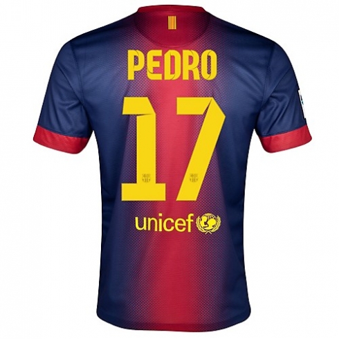 Camiseta de Pedro del FC Barcelona 2012/2013