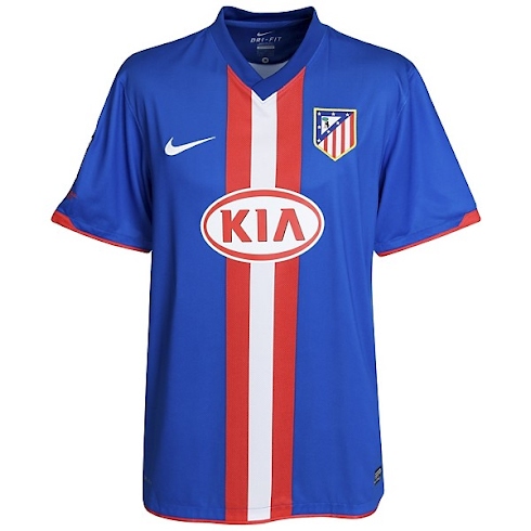 Camiseta del Atlético de Madrid Temporada 2010/2011 Segunda Equipación - EL UTILLERO