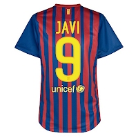 Camiseta personalizada del FC Barcelona 2011/2012