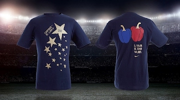 Camiseta del FC Barcelona Campeones de Liga 2010/2011
