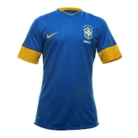Camiseta de la Selección de Brasil 2012/2013 Segunda Equipación