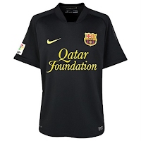 Camiseta de Iniesta del FC Barcelona 2011/2012 Segunda Equipación