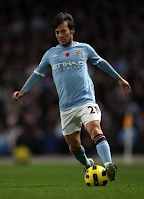 Camiseta de David Silva del Manchester City Temporada 2010/2011