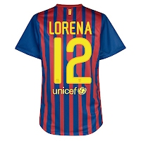 Camiseta personalizada del FC Barcelona 2011/2012