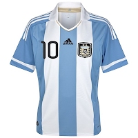 Camiseta de Messi de Argentina 2011/2012