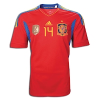 Camiseta de Xabi Alonso de España 2011