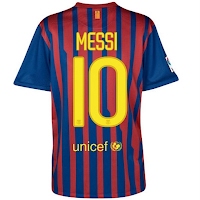 Camiseta de Niño de Messi del FC Barcelona 2011/2012