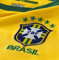Camiseta de la Selección de Brasil Mundial Sudáfrica 2010