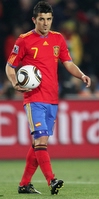 Camiseta de Villa de la Selección Española Mundial Sudáfrica 2010