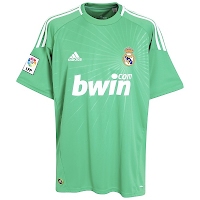 Camiseta de Portero de Dudek del Real Madrid Temporada 2010/2011