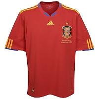 Camiseta de Iniesta de la Selección Española con la Estrella XXXL