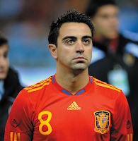 Camiseta de Xavi de la Selección Española Mundial Sudáfrica 2010