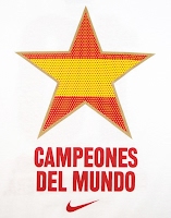 Camiseta Nike de Campeones del Mundo 2010