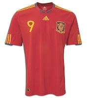 Camiseta de Torres de la Selección Española Mundial Sudáfrica 2010