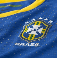 Camiseta de la Selección de Brasil Mundial Sudáfrica 2010 Segunda Equipación