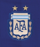 Camiseta de la Selección Argentina Mundial Sudáfrica 2010 Segunda Equipación