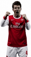 Camiseta del Arsenal Temporada 2010/2011