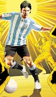 Camiseta de la Selección Argentina Mundial Sudáfrica 2010